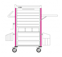 Chariot de médicament NEOP...